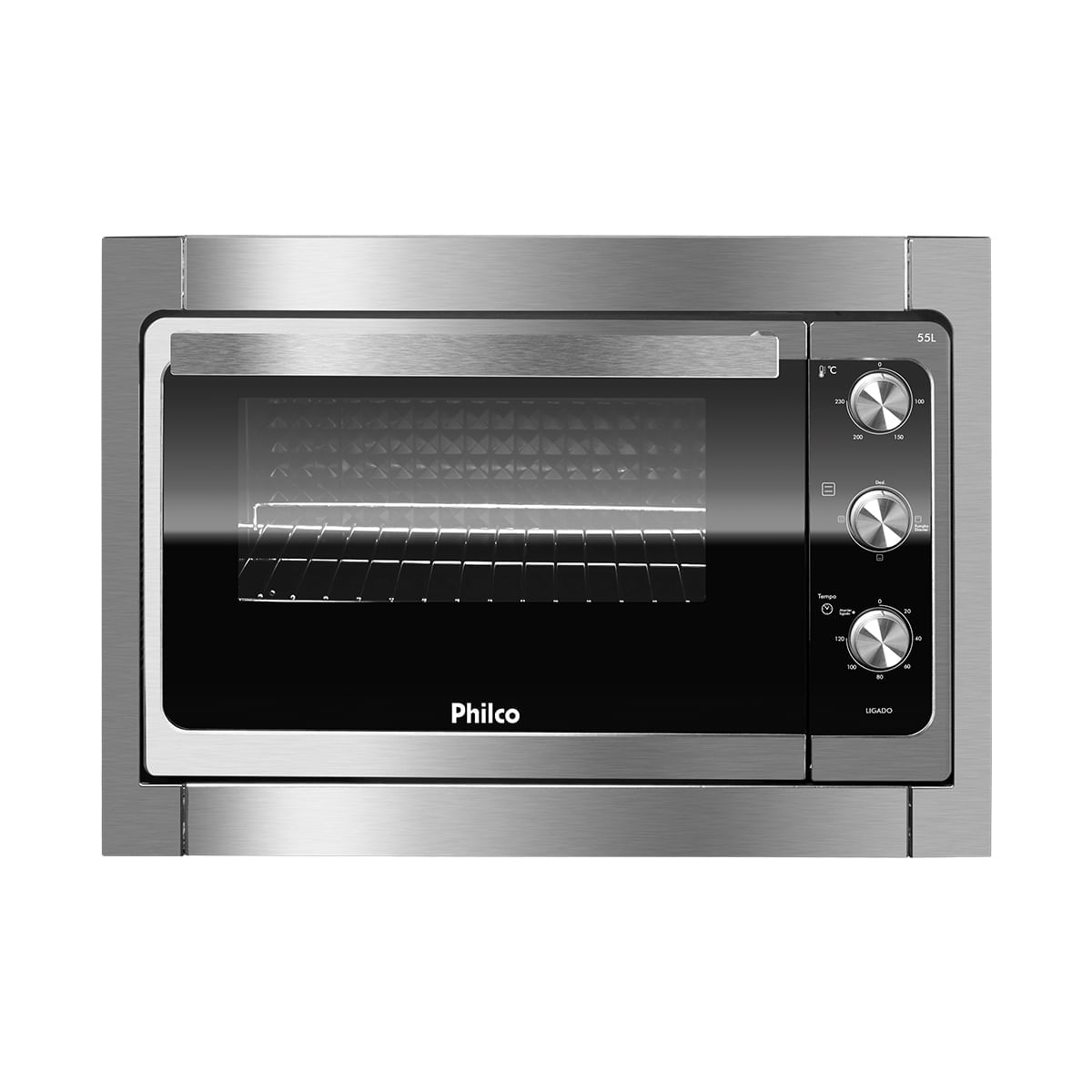 Forno Elétrico de Embutir Philco PFE55E Esmaltado 55L 220