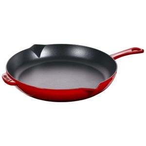 Frigideira Redonda, 26cm, Cereja, Ferro Fundido