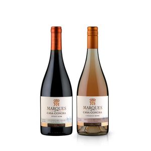 Kit Marques de Casa Concha Rosé & Pinot Noir - 2 garrafas