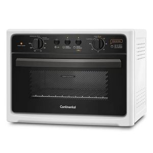 Forno Elétrico de Bancada Continental 44 Litros com Vidro Interno Removível  Branco BC44B - 127 Volts