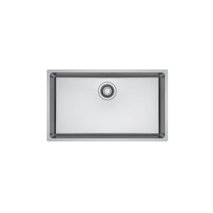 Cuba de embutir e sobrepor em aço inox Linea 70 70x40 cm