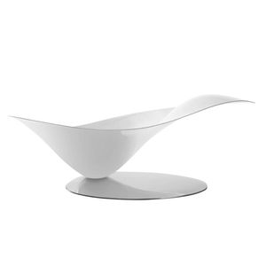 Centro de Mesa Fruteira Decorativa Multiuso Branco Bugatti