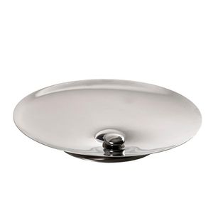 Bandeja Redonda Rasa Decorativa Mesa Multiuso Acqua Bugatti