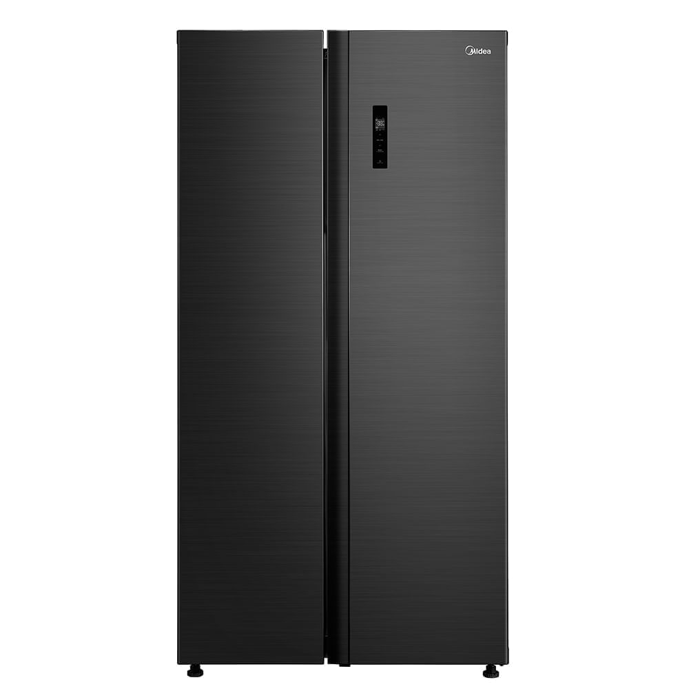 Geladeira Side by Side 511L Inverter Cor Preto Conectada Midea Geladeira Side by Side 511L Inverter Cor Preto Conectada Midea