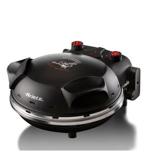 Forno Elétrico Para Pizza Preto Com Pedra Refratária 110V - Ariete