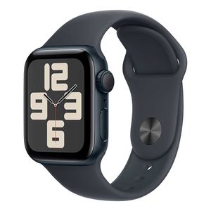 Apple Watch SE (GPS, 40 mm) Caixa de Alumínio Meia-Noite Pulseira Esportiva Meia-Noite