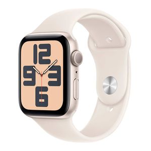 Apple Watch SE (GPS, 44 mm) Caixa de Alumínio Estelar Pulseira Esportiva Estelar