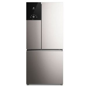 Refrigerador Multidoor Efficient Electrolux de 03 Portas Frost Free com 590 Litros AutoSense e Inverter Inox Look -