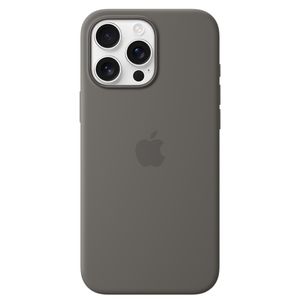 Capa para iPhone 16 Pro Max com MagSafe em Silicone Cinza Pedra - Apple - MYYV3ZM/A