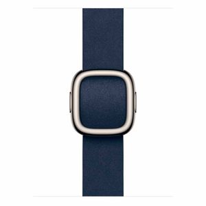 Pulseira com Fecho Moderno para Apple Watch 42 mm em Poliéster Azul-Intenso M - MXW13AM/A