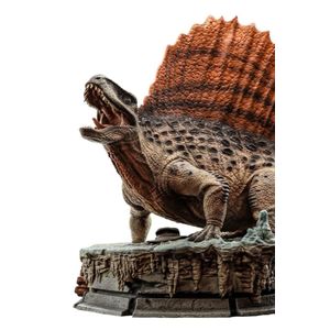Estátua Dimetrodon Jurassic World Dominion Iron Studios