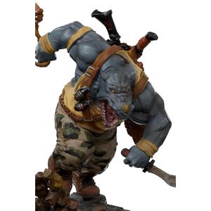 Estátua Rocksteady - TMNT - BDS Art Scale 1/10 Iron Studios
