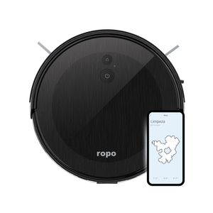 Robô Aspirador e Passa Pano Ropo Smart Pet Bivolt