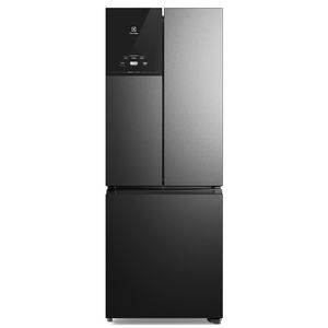 Refrigerador French Door Electrolux de 03 Portas Frost Free com 480 Litros Black Inox Look - IM7B