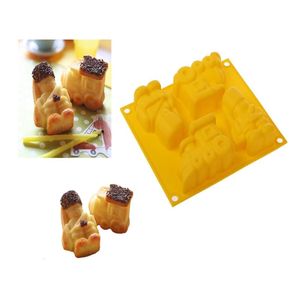 Forma Silicone Molde Boneco Decorativo Happy Toys Silikomart
