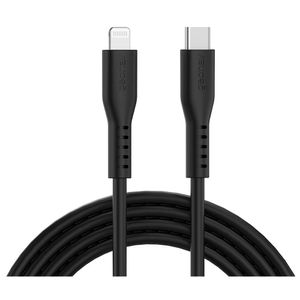 Cabo USB-C para Lightning Geonav Preto - ESLICSBK