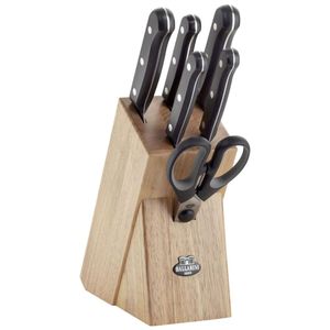 Bloco de Facas em Aço Inoxidável, 7 pcs, Ballarini Cesano