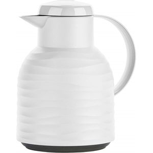 Garrafa Térmica Samba Wave 1 Litro Emsa Branca