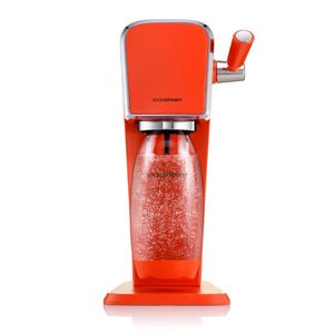 Máquina para Gaseificar Água RED ART Sodastream Vermelho