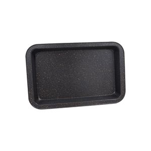 Assadeira Retangular de Fundo Removível Aço Carbono 23,5cm Essence Spicy Preta
