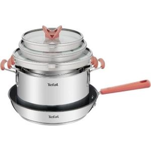 Conjunto de 4 Panelas em Inox Optispace Tefal
