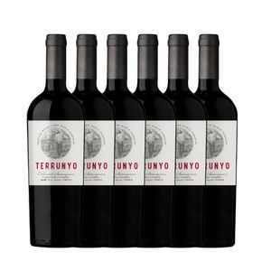 Kit 6 Vinhos Chilenos Terrunyo Cabernet Sauvignon 750ml
