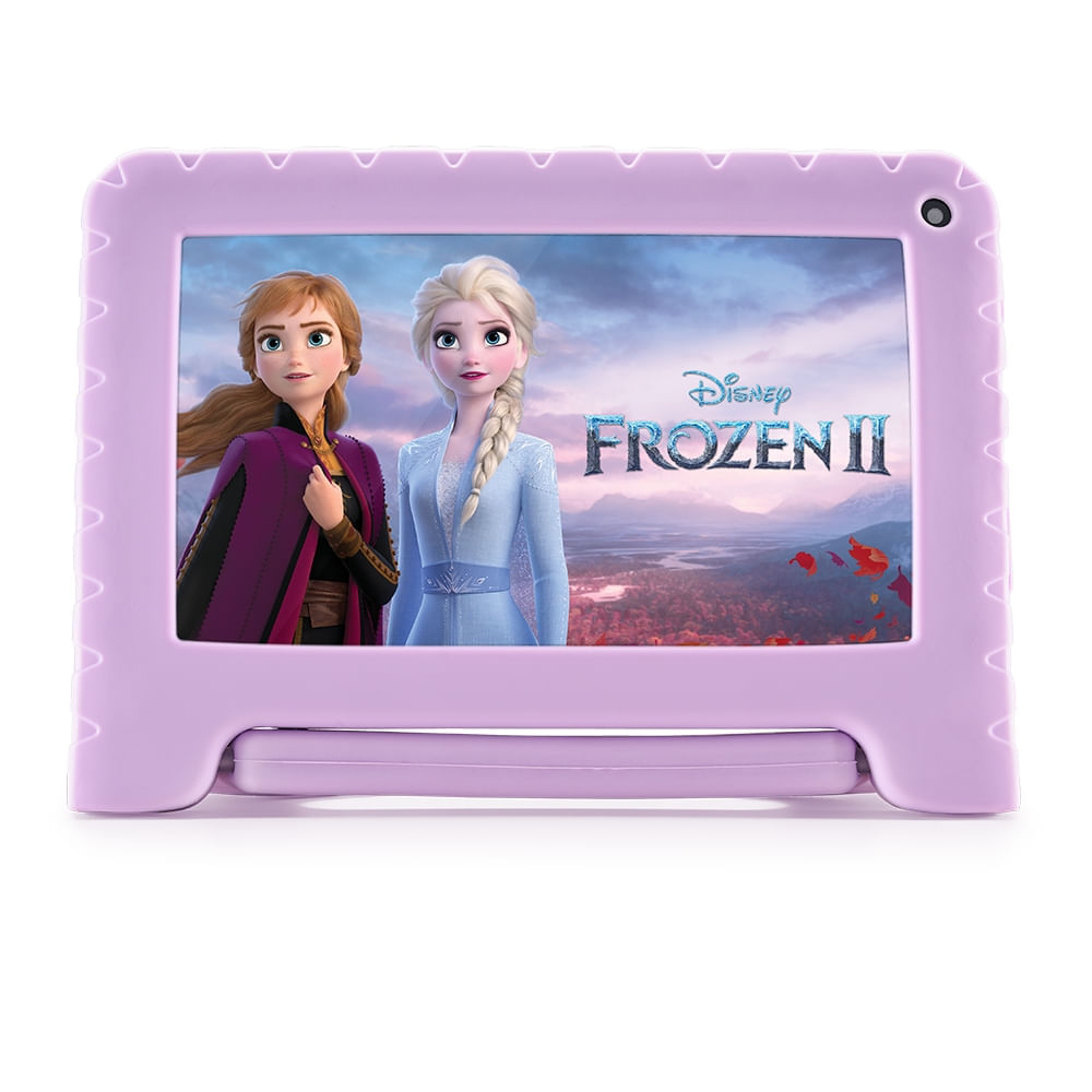Tablet Infantil Frozen II com Controle Parental 4GB RAM + 64GB +